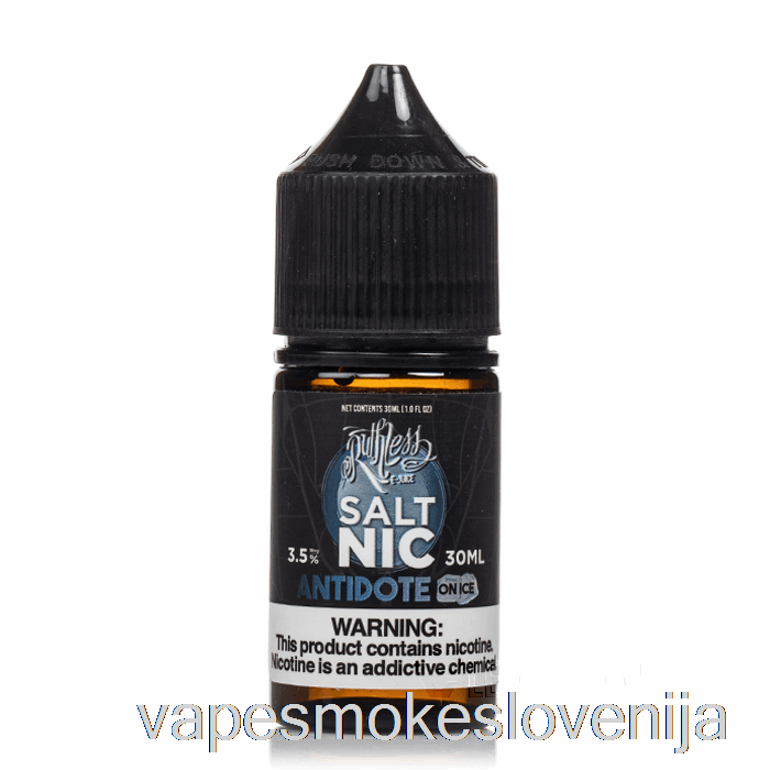 Vape Za Enkratno Uporabo Protistrup Na Ledu - Neusmiljena Sol - 30ml 50mg